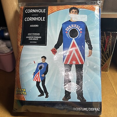 #ad Cornhole Game Costume Adult Tunic Bean Bags By Rasta Imposta One Size