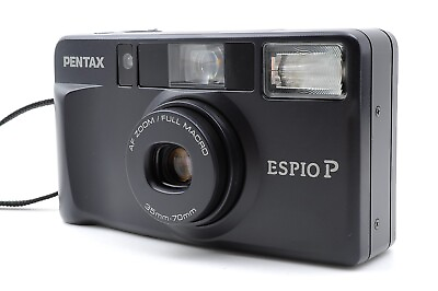 #ad Pentax Espio P Zoom Panorama 35mm Point amp; Shoot Film Camera Japan Near MINT