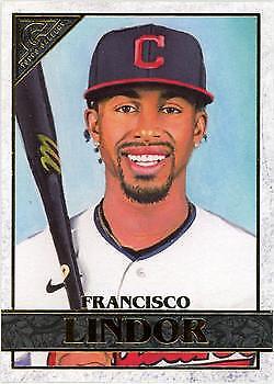#ad Francisco Lindor 2020 Topps Gallery #32 Cleveland Indians
