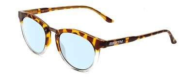 #ad Smith Questa Ladies Designer Blue Light Eyeglasses in Amber Brown Tortoise 50 mm