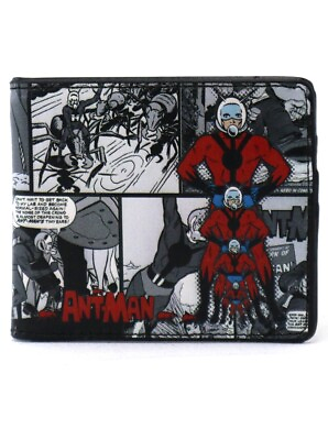 #ad Ant Man Bi Fold Wallet Marvel Comics New