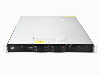 #ad CSE 118 Supermicro 1U 3x GPU Server 2.1Ghz 16 C 128GB CX353A 2x1600W PSU Rails