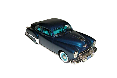 #ad Brooklin #114 1949 Oldsmobile 88 Club Coupe; Serge Blue Metallic 1:43 MB