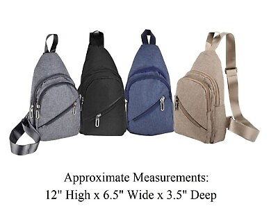 #ad Cross Body Sling Bag Backpack