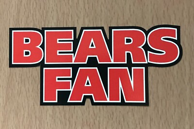 #ad NFL Chicago Bears Sticker Decal NFC North Super Bowl Fantasy Football Team