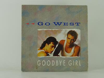 #ad GO WEST GOODBYE GIRL SLEEVE FOLD 49 2 Track 7quot; Single Picture Sleeve CHRYSAL