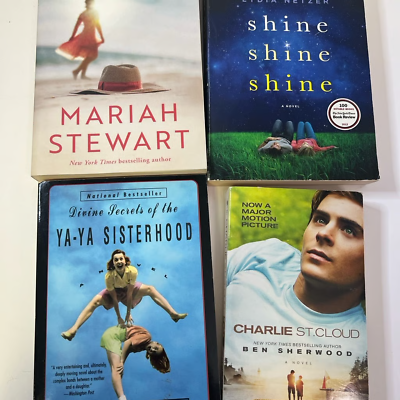 #ad Popular Fiction Book Bundle 4 Books of Inspirational Fiction about Family