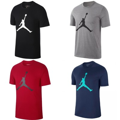 Jordan Men#x27;s T Shirt Jumpman Short Sleeve Crew Athletic Active Basketball Tee