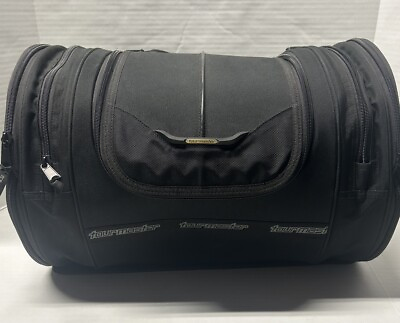 #ad Tour Master Select Motorcycle Bag Sissybar Backrest Roll Bag Black Travel Bag