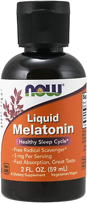 #ad Supplements Liquid Melatonin 3 Mg per Serving Fast Absorbtion and Great Taste