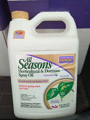 #ad Bonide All Seasons Horticultural Oil Spray Concentrate 1 Gallon