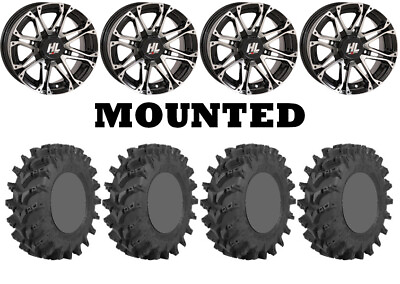 #ad Kit 4 STI Outback Max Tires 30x9.5 14 on High Lifter HL3 Machined Wheels VIK