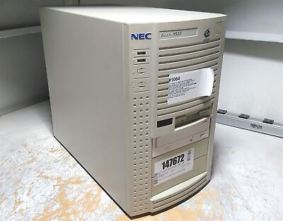 #ad NEC Ready 9522 Vintage PC Intel Pentium 100MHz 16MB 0HD 4x ISA