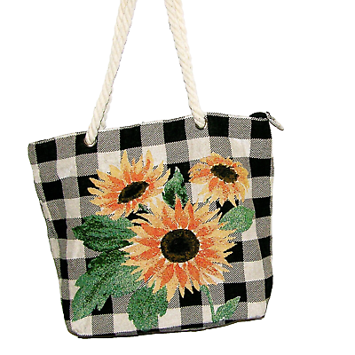 #ad Totes For Mom Bags Sunflower w Handles Bag Beach Bag Reusable Grocery Tote