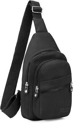 #ad Crossbody Sling Backpack Sling Bag Small Chest Bag Daypack Fanny Pack Cross Bod