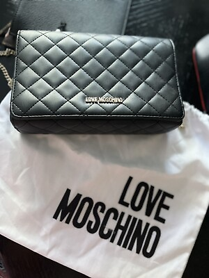 love moschino bag quilted $150.00