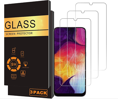 #ad 3 Pack HD Tempered Glass Screen Protector For Samsung Galaxy A12 5G A13 A32
