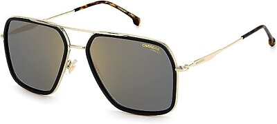 #ad Carrera Sunglasses CA273 S 2M2 Gold amp; Black Frame W Grey amp; Gold Mirrored Lens