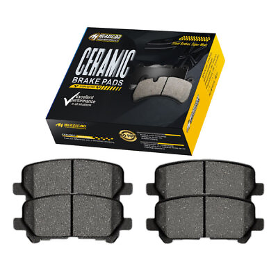 #ad Front Ceramic Brake Pads w Hardware for 2014 2015 Jeep Cherokee 2.4L 3.2L
