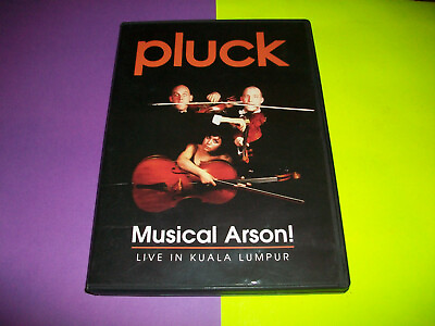 #ad ⭐ PLUCK MUSICAL ARSON : LIVE AT IN KUALA LUMPUR DVD 2004