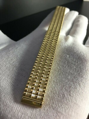#ad Bracelet Bracelet Watch Type Speidel Fixoflex 0 9 16in Coated Of Gold Inch