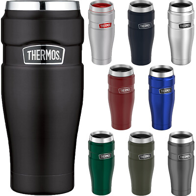 #ad Thermos 16 oz. Stainless King Vacuum Insulated Stainless Steel Travel Mug