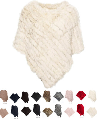 #ad HEIZZI Luxurious Genuine Fur Ponchos amp; Coats for Women Stylish amp; Warm Options