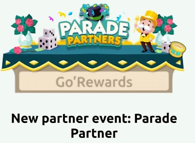 #ad PRE ORDER Monopoly GO PARADE Partners Event 🔥Full Carry SLOT🔥NON RUSH