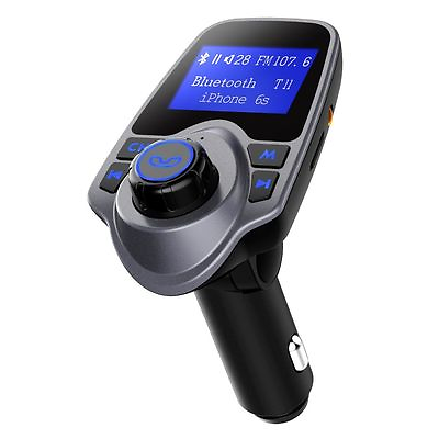 #ad Wireless Bluetooth FM transmitter USB charger MP3 Player for iPhone 7 Nexus 5X 6