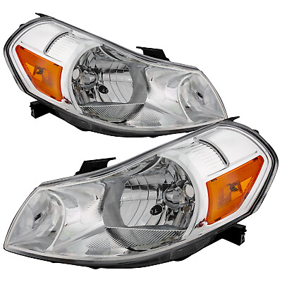 #ad Headlights Set CAPA Certified Right Left Pair Fits 2007 2013 Suzuki SX4