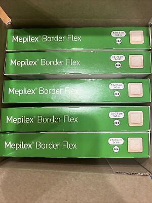 #ad 25 Units Mepilex border flex 3 x 3￼ Ex Date 2025 Or Later New And Fresh
