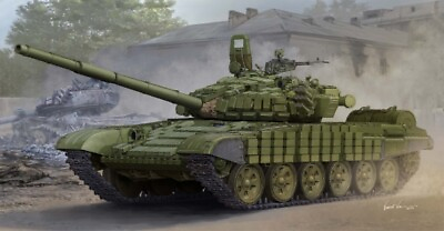 #ad Trumpeter 1 35 RUSSIAN T 72B B1 MBT WITH KONTAKT 1 REACTIVE ARMOR Kit 05599