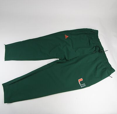 #ad Miami Hurricanes adidas Athletic Pants Men#x27;s Green New