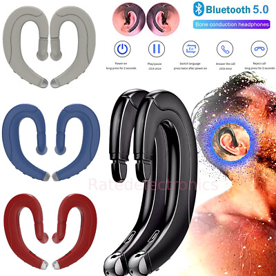 #ad New Bluetooth 5.0 Wireless Earbuds Waterproof Earphone Headset Phone Accessory