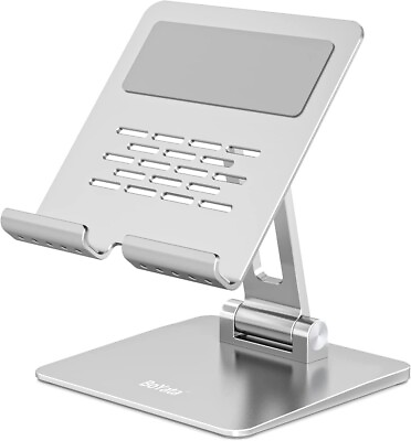 #ad Tablet Stand Aluminum Adjustable Tablet Holder Foldable Desktop Stand iPad Mini