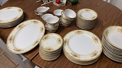 #ad antique china cup and plates