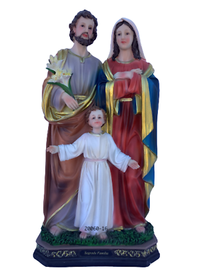 #ad Sagrada Familia 16quot; Religious Figurine Holy Family JesusMaria Y Jose New