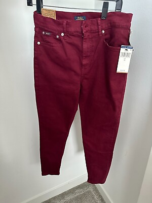 #ad Ralp Lauren Polo Jeans Tompkins Skinny High Rise ankle womens 29R MSRP $168.00