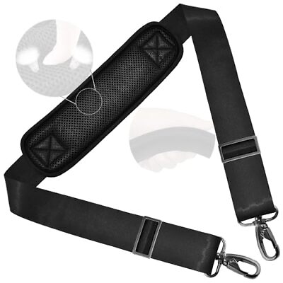 #ad Shoulder Strap 58quot; Universal Handbag Strap with Ultra thick Fixed Padded and