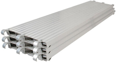 #ad Scaffold Platform Plank 7 ft. x 19 in. Lightweight Aluminum Set of 3