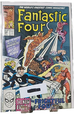#ad Fantastic Four #326 Thing returns to human form Frightful Four 1961