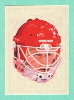 #ad 1 OSGOOD 1998 99 PANINI STICKER # 128 RED WINGS MASK NM MT CARD J0789