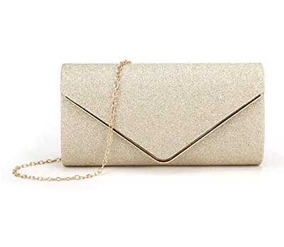 #ad Nodykka Clutch Purses For Women Evening Bags Sparkling Shoulder Envelope Gold