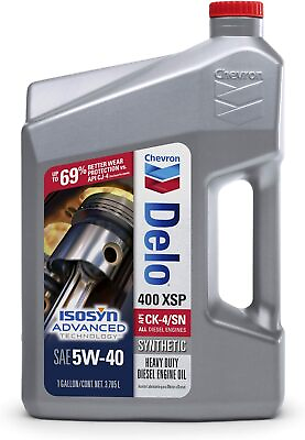 #ad Delo 39146 400 XSP SAE 5W 40 Synthetic Motor Oil 1 Gallon Jug
