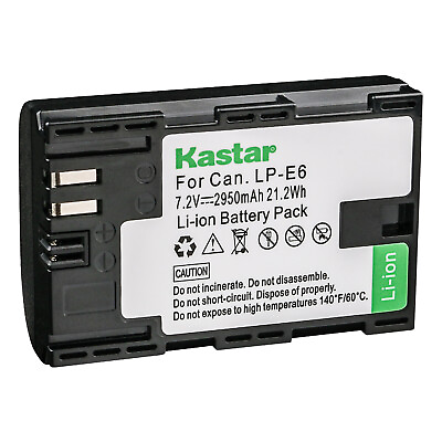 #ad Kastar Battery for Canon LP E6 LP E6N EOS 5DS EOS 5DS R EOS 5D Mark II III IV