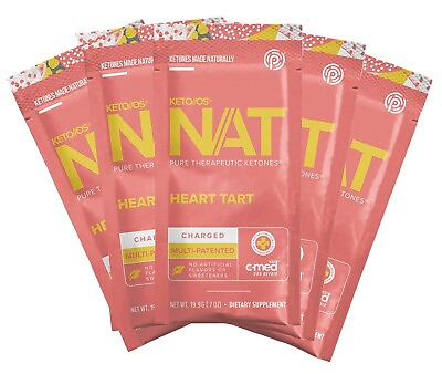 #ad Pruvit OS NAT Ketones Heart Tart Charged Sample 5 Pack Free Shipping Fresh