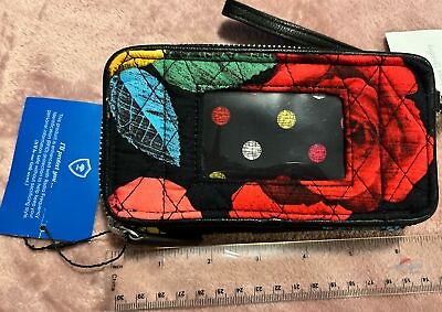 #ad New with Tags Vera Bradley Iconic RFID Smartphone Wristlet in Havana Rose