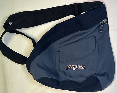 #ad Jansport Airlift Suspension Sling Crossbody Backpack Bag Blue
