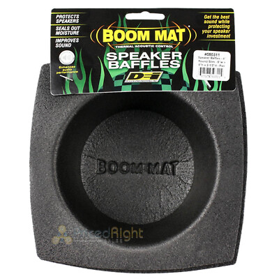 #ad DEI 2 Pack 4quot; Inch Round Speaker Baffles Slim Design Engineering Boom Mat 050311