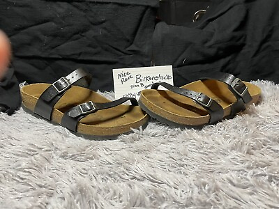 #ad Birkenstock Black Slide Sandals